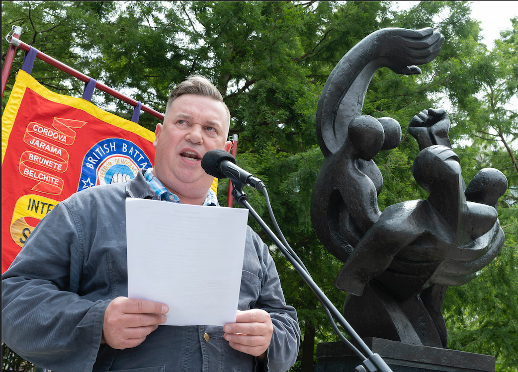 Annual commemoration: The Brigaders and the labour movement - International  Brigade Memorial Trust